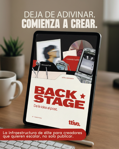 Backstage - Sistema de Producción de Contenido