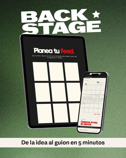 Backstage - Sistema de Producción de Contenido